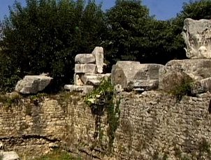 Ruins of temple