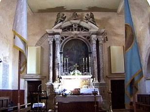 view to altar