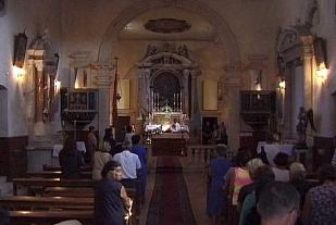 Pfarrkirche Innen Ansicht / Parish church inside view